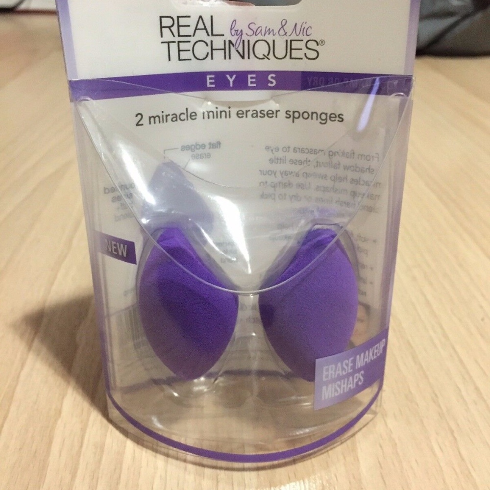 Real Techniques 2ct. Miracle Mini Eraser Sponge